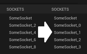 Counting is hard – Fixing Unreals Mesh Socket&nbsp;Numbering