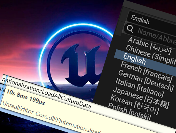 Speeding up the Unreal Editor launch (again) by not loading 1585 files